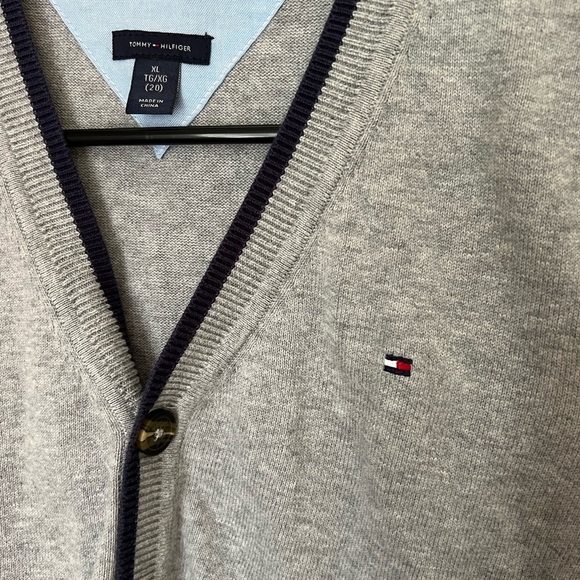 Tommy Hilfiger Sweatervest Cotton XL - Picture 3 of 3